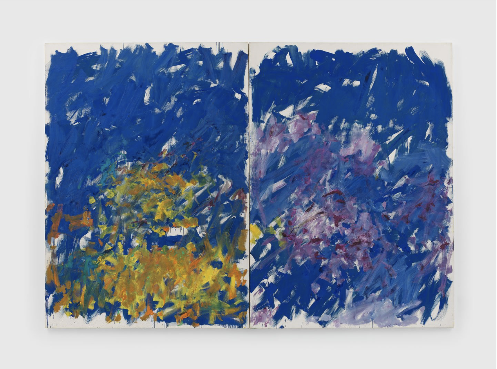 Joan Mitchell — Row Row — 1982